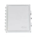 AccelTex ATS-00251 14x12x6 Polycarbonate Enclosure with Solid Door, Latch Lock & 6 N-Style Hole