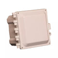 AccelTex ATS-00458 6x6x4 Polycarbonate Enclosure with Solid Door, Key Lock and No Holes