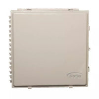 AccelTex ATS-00419 24x24x10 Nonconfigured Polycarbonate Enclosure with Solid Door & Latch Lock