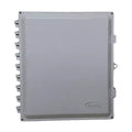 AccelTex ATS-00252 14x12x6 Polycarbonate Enclosure, Solid Door, Latch Lock, 6SCG, PoE, Heated