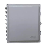 AccelTex ATS-00252 14x12x6 Polycarbonate Enclosure, Solid Door, Latch Lock, 6SCG, PoE, Heated