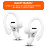 WC HookZ - Over Ear Hooks for Airpods Pro 1, 2 & Airpods 1, 2, 3