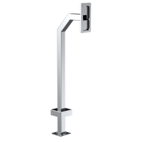 Pedestal Pro XAVIG-GK001S 42" Stainless Gooseneck Pedestal - Avigilon OP-VID-TSN-7 (Surface)