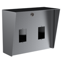 Pedestal Pro XPRO-HG004S 12x10 Stainless Housing - Single Gang (2x)
