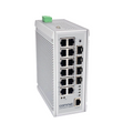 ComNet CNX16F4T12MPB Hardened Managed BT PoE Switch, 4 SFP+, 12 RJ45 Ports