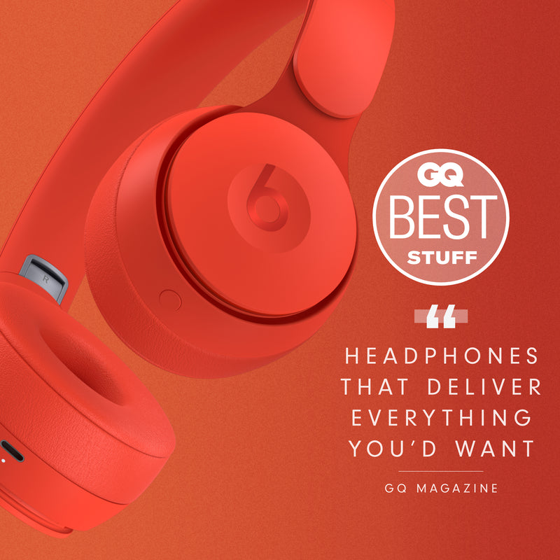 Beats solo best sale pro red