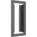 Mircom TX3-USFTR Universal Series Semi-Flush Mounting Kit for TX3-2000-4UR Slim Line Reinforced Universal Series Enclosure, Gray