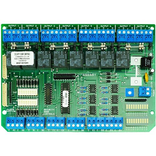SDC UR4-8 UR Series Universal Microprocessor-Based Door Controller, Eight Relays