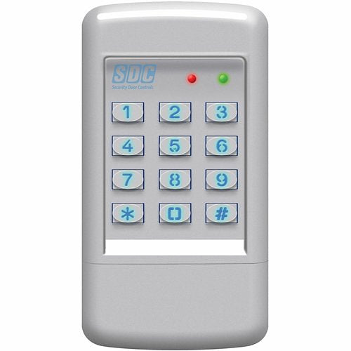SDC 920 EntryCheck 920 Series Indoor/Outdoor Stand Alone Digital Keypad, 500 Users, 12/24 VAC/DC