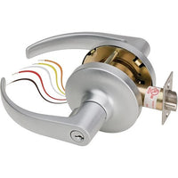 SDC Z7250G5H Electra Pro 7200 Series Galaxy Rose with I-Core Prep, Failsafe Solenoid Controlled Electrified Cylindrical Lockset, Exterior Locked Only, Dual 12/24VDC, Dark Oil Rubbed Bronze