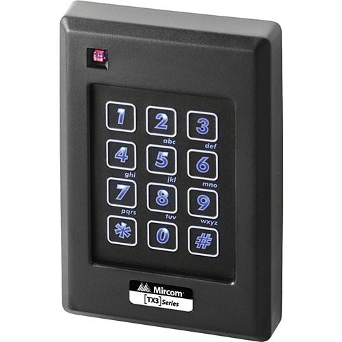 Mircom TX3-P640-H-A 125kHz Proximity Keypad Reader TX3-P640-H-A | MI-TX3P640HA