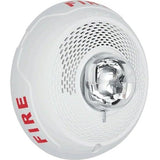 System Sensor SPSCWL L-Series Indoor Speaker Strobe, Ceiling Mount, "FIRE" Marking, White