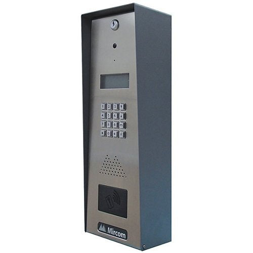 Mircom TX3-200-4U-C Slim Line Telephone Access System, Universal Enclosure, LCD Display