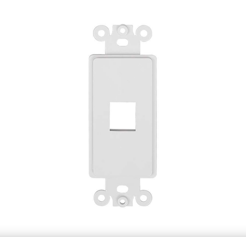 KARBON AUDIO K3483 DECORA 1 HOLE WALL PLATE