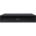 Hanwha XRN-1620SB1 Wisenet X-Series 4K 16-Channel H.265 PoE+ NVR with AI Search, 140Mbps, 8TB HDD, Black