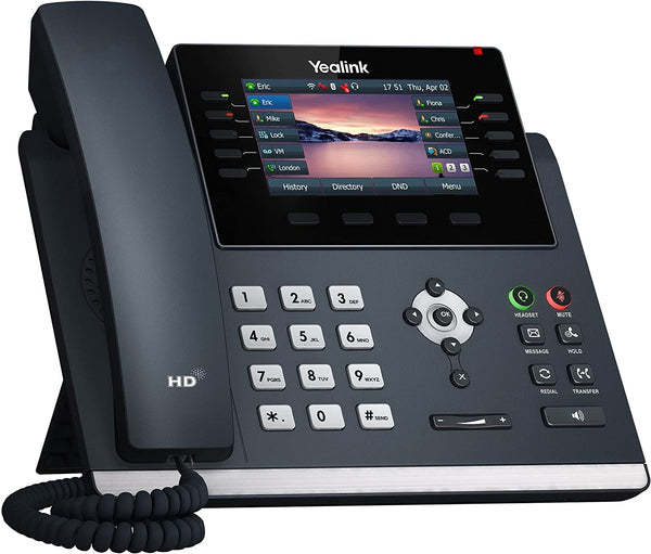 Yealink SIP-T46U - VoIP phone with caller ID - 3-way call capability