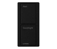 Lutron PJ2-2B-TMN-P02 Pico 2-Button Bedside Keypad - (Midnight | Satin)