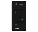 Lutron PJ2-3BRL-GBL-A02 Pico Audio Remote - (Black | Gloss)