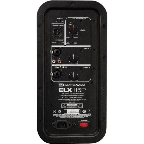 Electro-Voice F.01U.170.821 ELX Powered 15in 2-Way Full-Range Loudspeaker System