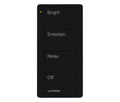 Lutron PJ2-4B-GBL-P03 Pico 4-Button Light Remote - (Black | Gloss)