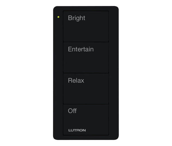 Lutron PJ2-4B-GBL-P03 Pico 4-Button Light Remote - (Black | Gloss)