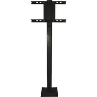SunBrite SB-DP46XA-BL Outdoor Deck Planter Pole Black