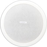 QSC AC-C6T AcousticCoverage Series 6" 2-Way 30W Ceiling Loudspeaker (Pair, White) ACC6T