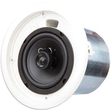 QSC AC-C8T AcousticCoverage Series 8" 2-Way 80W Ceiling Loudspeaker (Pair, White) ACC8T