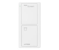 Lutron PJ2-2B-GWH-S08 Pico 2-Button Screen Remote