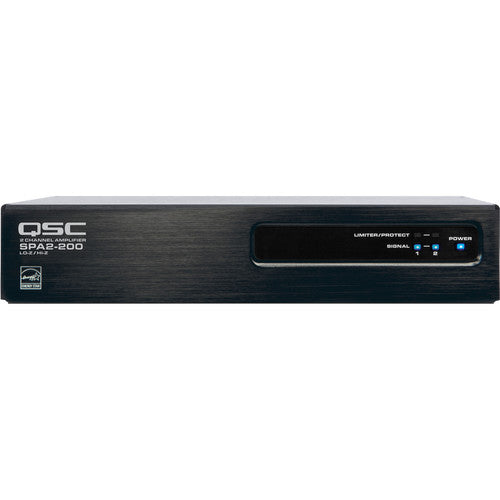 QSC SPA2-200 2-Channel Power Amplifier (200W) SPA2200