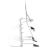 SunBrite SB-TS-S-L1-WH Tabletop Stand for Signature Series Outdoor TV - 55" and 65" (White)