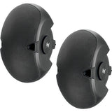 Electro-Voice F.01U.117.534 EVID6.2T Dual 6in 2-Way Surface-Mount Loudspeaker with Dual 6" Woofers (Pair, Black)