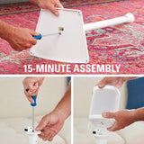 Sanus WSS21-W1 Sonos Play 1 & Play 3 Wireless Speaker Stands White- Single