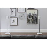 Sanus WSSA2-W1 Sonos Play 1 & Play 3 Adjustable Wireless Speaker Stands White- Pair