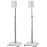 Sanus WSSA2-W1 Sonos Play 1 & Play 3 Adjustable Wireless Speaker Stands White- Pair
