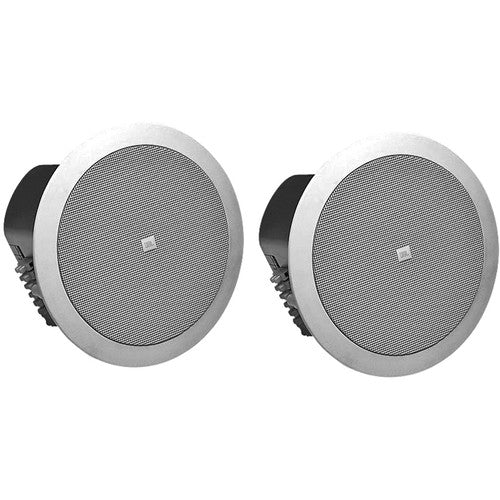 JBL Control 24CT Ceiling Speaker for use with 70/100V Audio Distribution - Pair