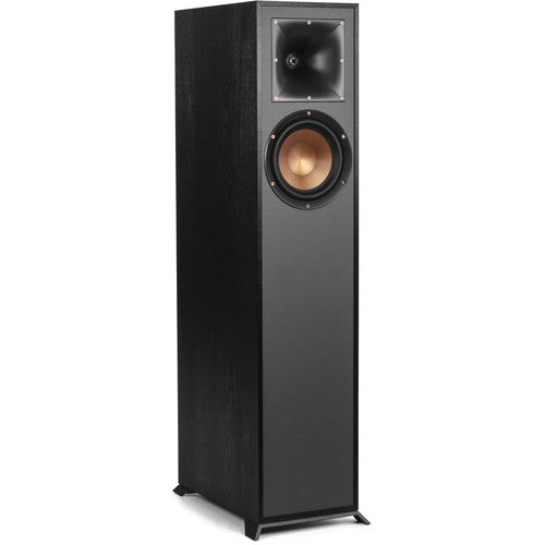 Klipsch R-610F 37" Tall Floorstanding Speaker Black R-610F-BL