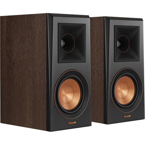 Klipsch Reference Premiere RP-500M 2-Way Bookshelf Speaker (Pair, Walnut) RP-500M-2-WA