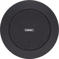 QSC AD-C.SAT 2.75" Small-Format Passive Ceiling Satellite Loudspeakers (Black, Pair) ADCSATBK