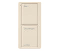 Lutron PJ2-2B-GLA-P02 Pico 2-Button Bedside Keypad - (Light Almond | Gloss)
