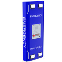PEDESTAL PRO PRO Emergency Wall Station - Comelit Emergency 156STA-COME-01-ALU