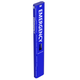 PEDESTAL PRO PRO Emergency Tower with Blue Powdercoat Finish 156TOW-EMER-01-ALU