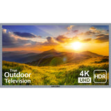 SunBriteTV SB-S2-65-4K-SL 65" Signature Series2 4K Ultra HDR Partial Sun Outdoor TV - Silver