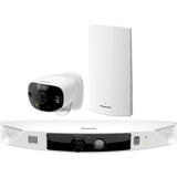 Panasonic KX-HN7002W HomeHawk Outdoor Wireless Smart Home Security 2 Camera Kit