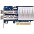 QNAP QXP-32G2FC Dual-Port 32Gb Fiber Channel Host Bus Adapter with SFP+ Transceivers