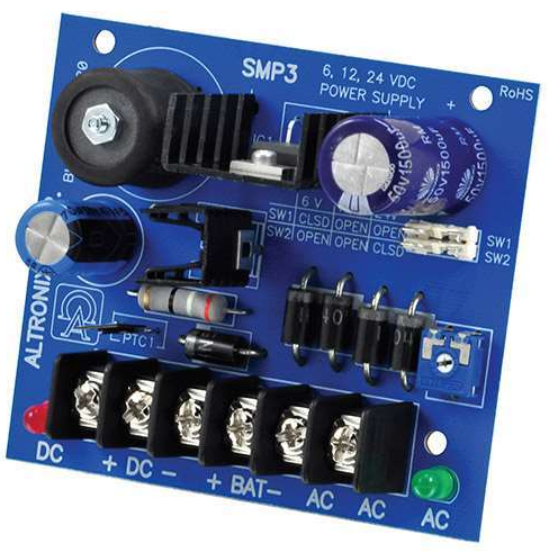 ALTRONIX SMP3 SINGLE OUTPUT POWER SUPPLY BOARD