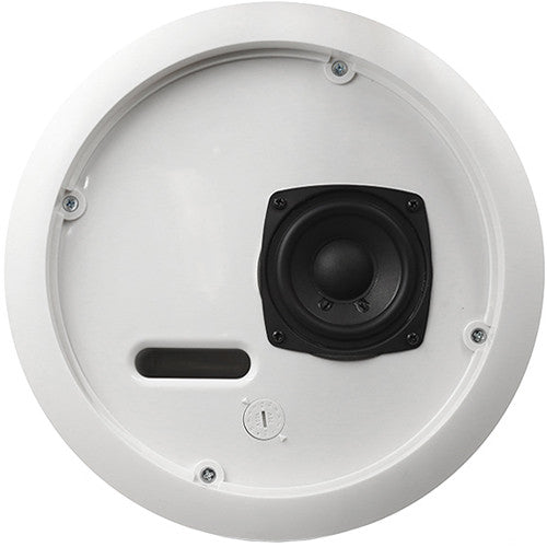 QSC AC-C2T AcousticCoverage 2.75" 2-Way, Low-Profile Ceiling Loudspeaker (Pair, White)  ACC2T