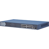 Hikvision DS-3E0518P-E 16-Port Gigabit PoE-Compliant Unmanaged Network Switch