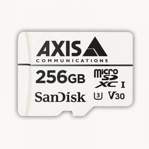 Axis Communications 256GB Surveillance UHS-I microSDXC Memory Card with SD Adapter (10-Pack)