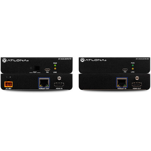 Atlona® AT-AVA-EX70-KIT Avance 4K/UHD PoE HDMI Transmitter and Receiver Kit